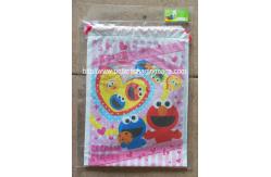China HDPE Plastic Drawstring Backpack/New Plastic Security Drawstring Pouch household packaging bags supplier