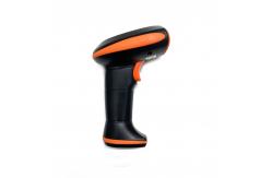 China Orange Handheld Barcode Reader With Multi Language supplier
