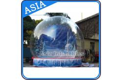 China Human Inflatable Bubble Tent Xmas Inflatable Snow Globe EN - 71 supplier