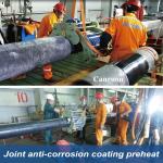 IGBT Induction Heating Generator for Pipe Fields Joint Anti-corrosion Coating with Manual Clamp Split Core Inductor for sale