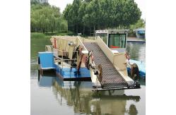 China Diesel Engine Aquatic Weed Harvester For Lake Use supplier