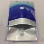 PVC EVA Aluminum Foil Reusable Pocket Ashtray Pouch Button Closure