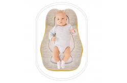 China Breathable Fabric Nursing Pillow Head Body Support Newborn Lounger supplier