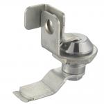 Padlockable Quarter Turn Lock Chrome Coated Industrial Cam Cylinder Locks for sale