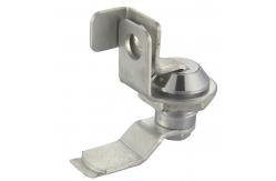 China Padlockable Quarter Turn Lock Chrome Coated Industrial Cam Cylinder Locks supplier