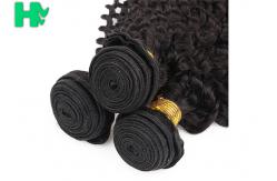 China Natural Black Real Deep Wave Human Hair Grade 9A Full Cuticle Aligned supplier