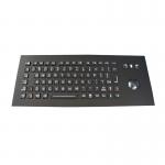 SUS304 PS2 USB Marine Metal Keyboard With Backlit Trackball for sale