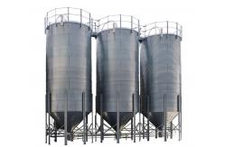 China Galvanized Raw Material Silo 30m Steel Silos For Grain Storage supplier