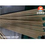Aluminum Brass Copper Seamless Tube ASME SB111 C68700   Heat Exchanger Oil  Nature Gas for sale
