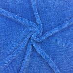 Microfiber Twist Pile Fabric 450gsm Blue Mop Fabric Cleaning Fabric for sale