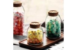 China Transparent Borosilicate Food Storage Airtight Glass Jar supplier