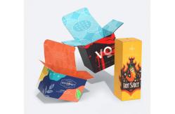 China Rectangle Shape Glossy Finish Custom Paper Boxes For Product Packaging supplier