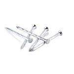 Electro Galvanized Concrete Steel Nails Spiral Twist Shank Nails for sale