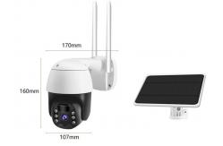 China 1080P Tuya 10m IR PTZ Security Camera FCC H265 PTZ Dome Camera supplier