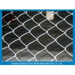 Eco Friendly Chain Wire Fencing , Chain Link Wire Fence For Basketball Bround for sale