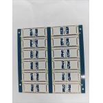 2-Layer High Frequency PCB ROGERS 4003C Gold Plated Blue Solder Mask PCB for sale