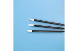 China High Absorbency PU Head Printer Cleaning Swab With Black Handle supplier