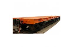 China 20t Load Cable Powered Electric Flat Car with Remote Control supplier