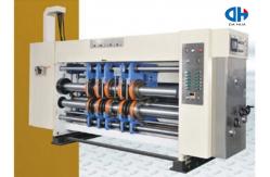 China Water Base Ink Electric Carton Box Making Machine With Printer supplier
