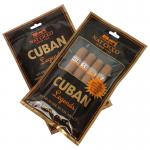 Personalized Logo Custom Cigar Humidor Moisturizing Packaging Bag Pouch Packaging Zipper Humidifier Bags for Cigars for sale