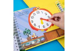 China Spiral Children Board Book Printing Fun Hands On Life Encyclopedia supplier