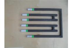 China 1000 Watt Silicon Carbide Rod Heater High Temperature Heating SiC Rods supplier