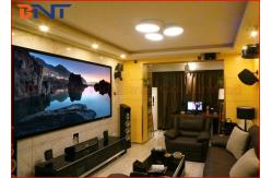China Profession 150 Inch Fixed Frame Projection Projector Screen for Home Theater supplier