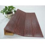 Dark Wood Design mothproof 1.0cm thick 3D Foam Wall Stickers for sale