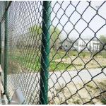 Galfan 100 M X 0.5 M Cyclone Wire Fence , Green Chain Wire Fencing for sale
