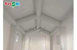 China Inflatable Pole Tent Inflatable Emergency 6x3x3mH Medical Isolation Tents supplier