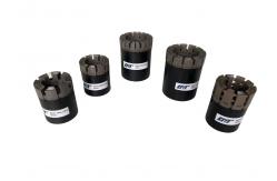 China BQ NQ Impregnated Diamond Core Drill Bits Smooth Surface supplier