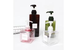 China 450ml PETG Square Soap Dispenser 650ML 250ml Foam Pump Plastic Bottles supplier