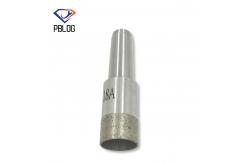 China Brazed Body Sharp Taper Shank Diamond Glass Core Drill Bit supplier