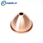 Customizable Silver Copper Metal Spinning Parts With Ra3.2 Roughness for sale