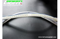 China 15W/M 1100lum LED Mining Light Strips Silicon Gal Transparent 72LEDs/m supplier