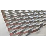 Outdoor Diamond Hole Expanded Metal Mesh Decorative Wall Cladding Aluminum Wire for sale