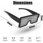 11 Patterns Light Up LED Glasses