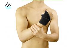 China Bule Weightlifting Wrist Wrap Wrist Bandage  With Hand Grips Pads supplier
