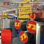 Bricks cartons Packing PP Strap Extrusion Line with automatic winding machine make long length strapping for sale