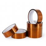 25um Amber Insulation Polyimide Film Adhesive Tape for sale