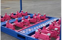 China 2000KGS 4 Layers Detachable Stackable Steel Pallets supplier