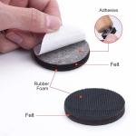 China Skidproof Self Adhesive Felt Pads For Chair Legs Furniture Floor for sale
