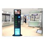 Shopping Mall Cell Phone Charging Station , Mobile Phone Charging Kiosk for sale