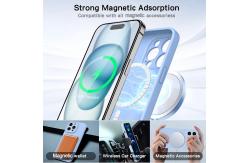 China Shockproof Magsafe Phone Case Silicone Mobile Cover For IPhone And Samsung S24 supplier