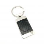 Convenient Individual Polybag Package for Durable Metal Keychain Holder for sale