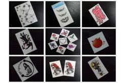 China Custom Premium Long Lasting Printing Fashionable Design Water Transfer Body Temporary Tattoo supplier