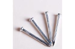 China Building Angular Spiral Concrete Nails High Carbon 55# Steel supplier