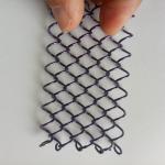 Decorative Aluminium Metal Mesh Curtain Chain Drapery Metal Coil Mesh