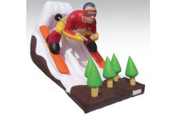 China Inflatble Slide / inflatable ski slide 0.5mm PVC Tarpaulin supplier