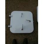 Round Angle Weathertight Ship Hatch Cover With Six Wedges Shape Dogs